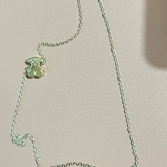 NWT TOUS Sweet Dolls Bear Sterling Silver Choker Necklace​​​​​ - Picture 8 of 10